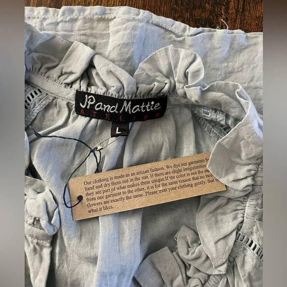 JPAND MATTIE Hand Embroidered Shirt - Picture 5 of 9